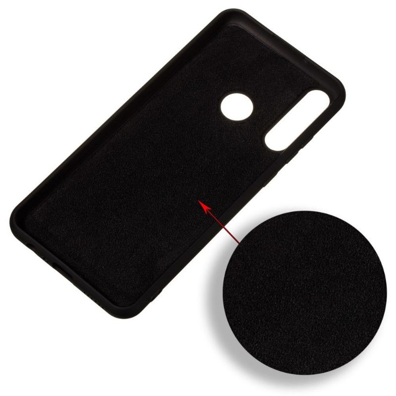 Telefoonhoesje voor Huawei Y6p Bescherming Puro Vloeibare Siliconen