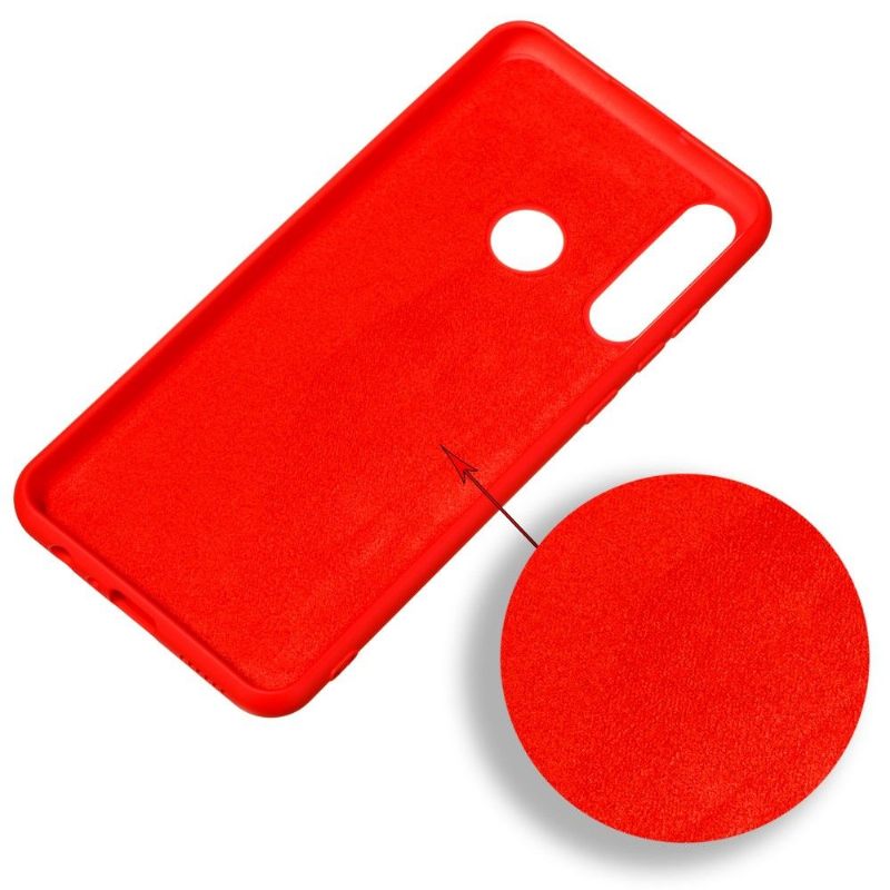 Telefoonhoesje voor Huawei Y6p Bescherming Puro Vloeibare Siliconen