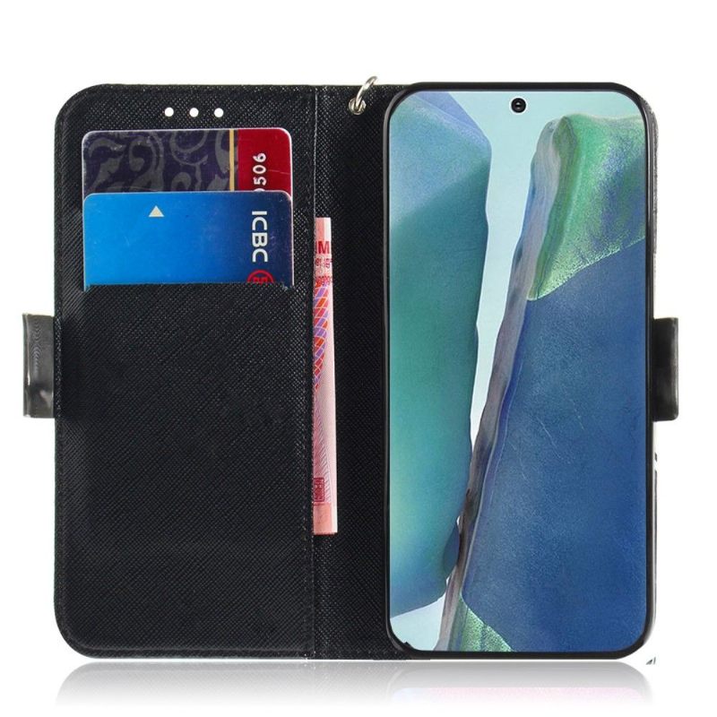 Folio-hoesje voor Samsung Galaxy Note 20 Anti-fall Boze Panda