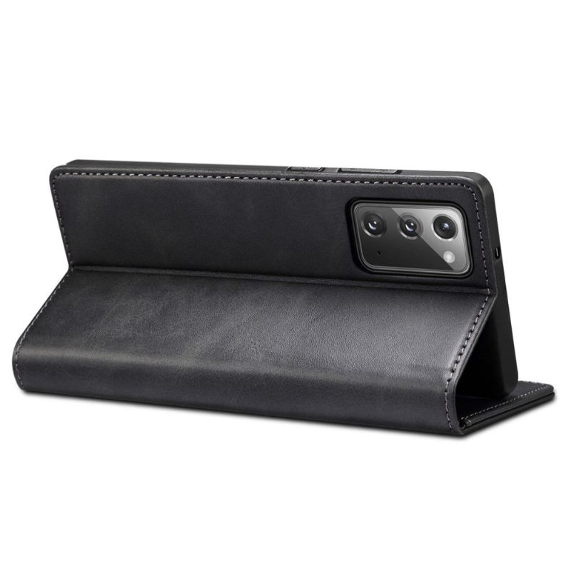 Folio-hoesje voor Samsung Galaxy Note 20 Folio Flip Style Leer