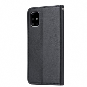 Folio-hoesje voor Samsung Galaxy Note 20 Kunstleer Stand Case