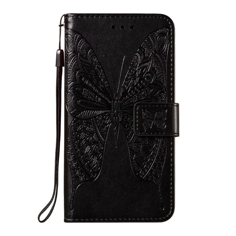 Folio-hoesje voor Samsung Galaxy Note 20 Reliëfvlinder