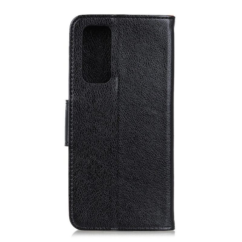 Folio-hoesje voor Samsung Galaxy Note 20 Verouderde Lederen Stijl
