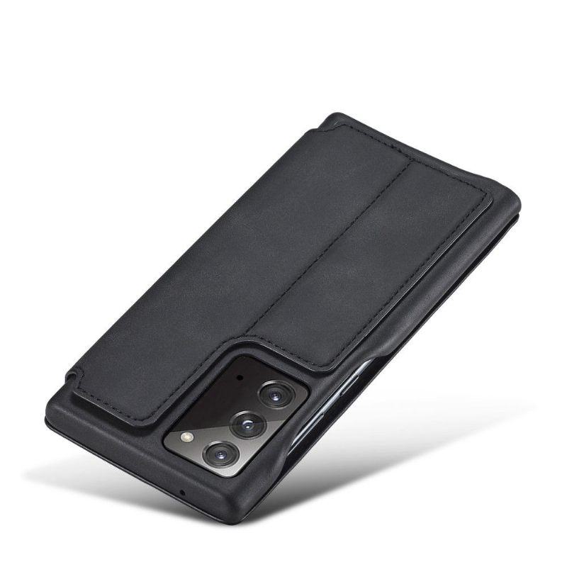 Hoesje voor Samsung Galaxy Note 20 Anti-fall Folio-hoesje Kunstleer