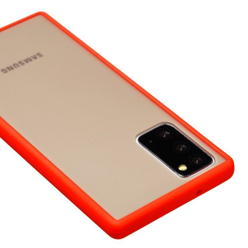 Hoesje voor Samsung Galaxy Note 20 Fijn Mat Effect