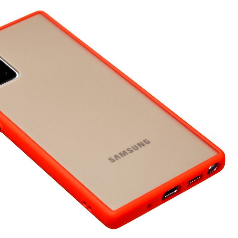 Hoesje voor Samsung Galaxy Note 20 Fijn Mat Effect