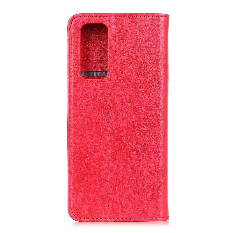 Telefoonhoesje voor Samsung Galaxy Note 20 Folio-hoesje Simone-kaarthouder Met Verouderd Leereffect