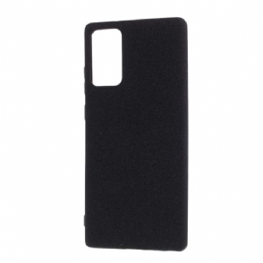 Telefoonhoesje voor Samsung Galaxy Note 20 Mat Siliconen