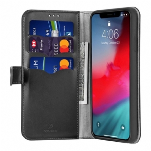 Folio-hoesje voor iPhone X / XS Kado-serie Kunstleer