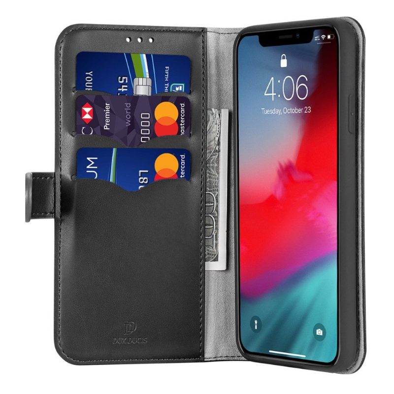 Folio-hoesje voor iPhone X / XS Kado-serie Kunstleer