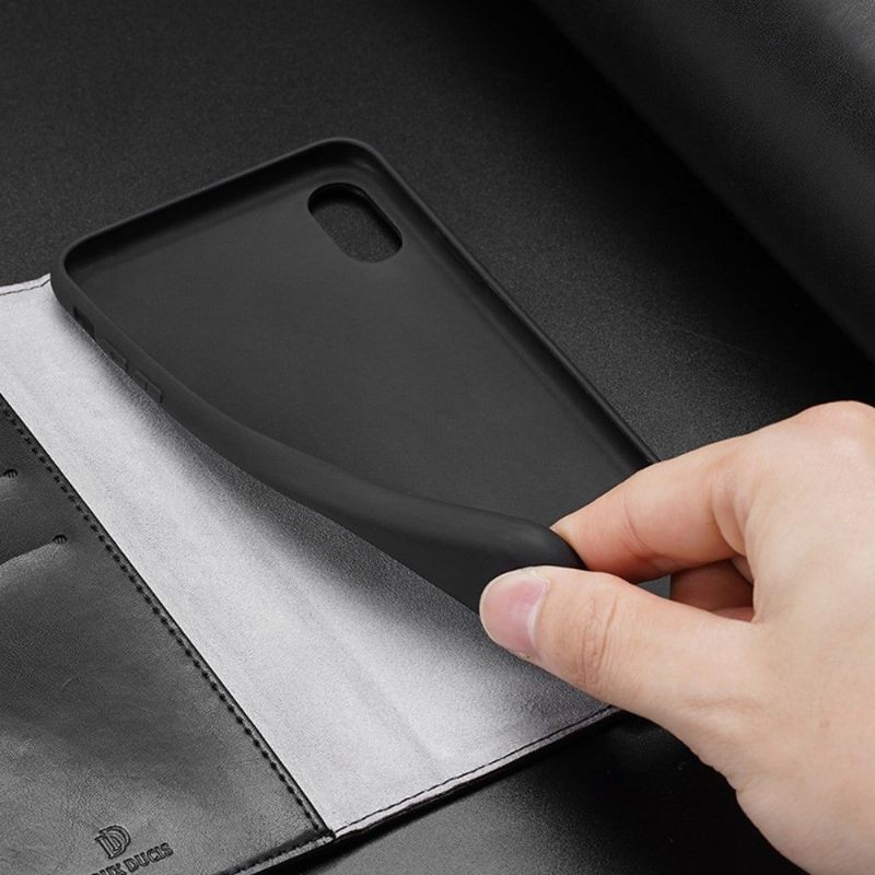 Folio-hoesje voor iPhone X / XS Kado-serie Kunstleer
