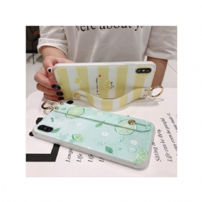 Hoesje voor iPhone X / XS Met Kalkhandvat