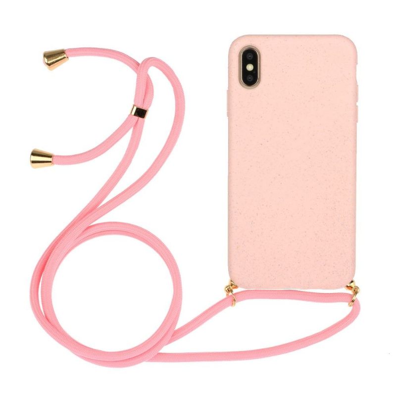 Hoesje voor iPhone X / XS Met Schouderriem