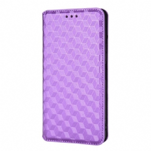 Bescherming Hoesje voor Vivo Y76 5G Folio-hoesje 3d Patroon