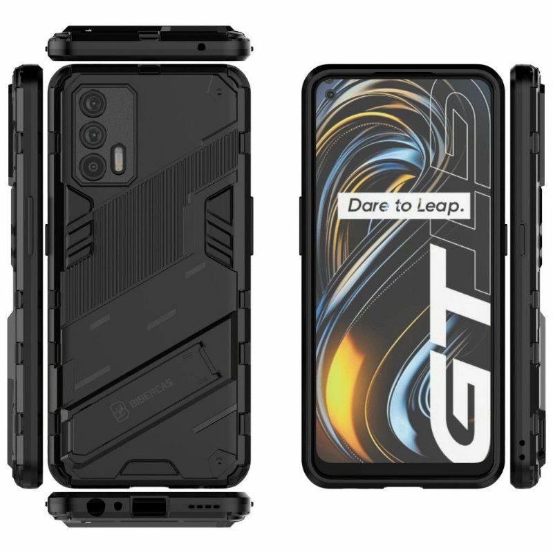 Hoesje voor Realme GT 5G Anti-fall Hybride Met Standaard