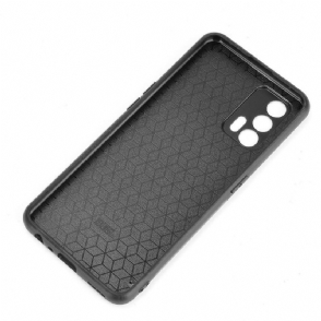 Hoesje voor Realme GT 5G Leereffect