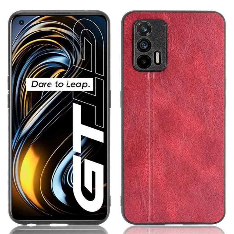 Hoesje voor Realme GT 5G Leereffect