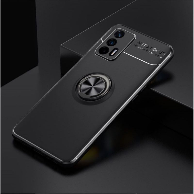 Hoesje voor Realme GT 5G Siliconen Met Roterende Ondersteuning
