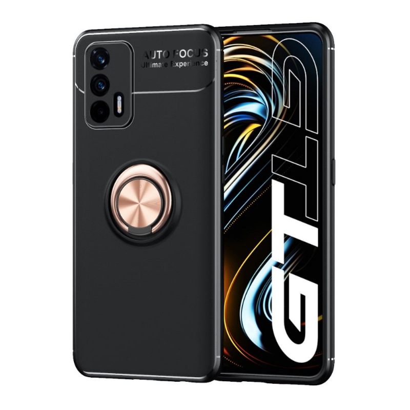 Hoesje voor Realme GT 5G Siliconen Met Roterende Ondersteuning