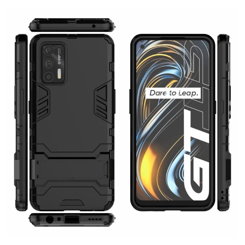 Telefoonhoesje voor Realme GT 5G Cool Guard Met Geïntegreerde Stand