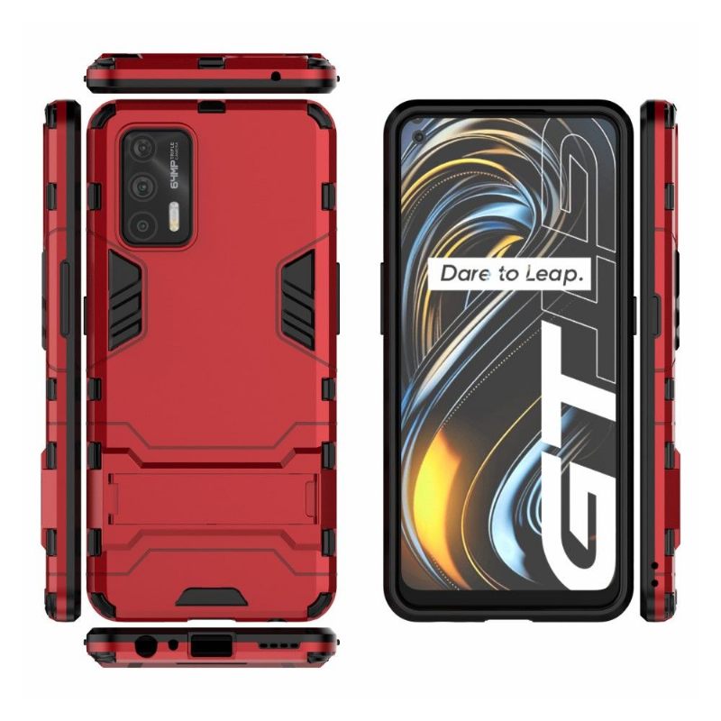 Telefoonhoesje voor Realme GT 5G Cool Guard Met Geïntegreerde Stand