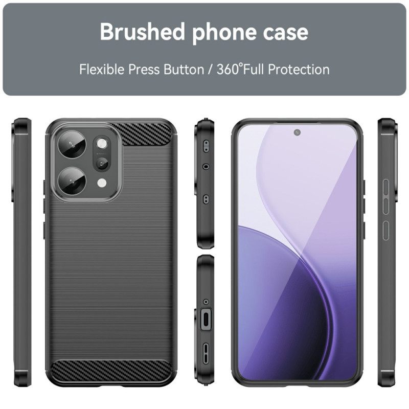 Case Hoesje Oppo Reno 14 Pro 5g Telefoonhoesje Geborsteld Koolstofvezel