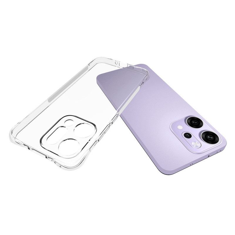 Cover Hoesje Oppo Reno 14 Pro 5g Telefoonhoesje Verstevigd Transparant