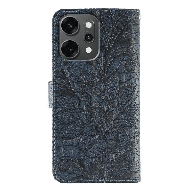 Flip Case Leren Oppo Reno 14 Pro 5g Mandala-ontwerp