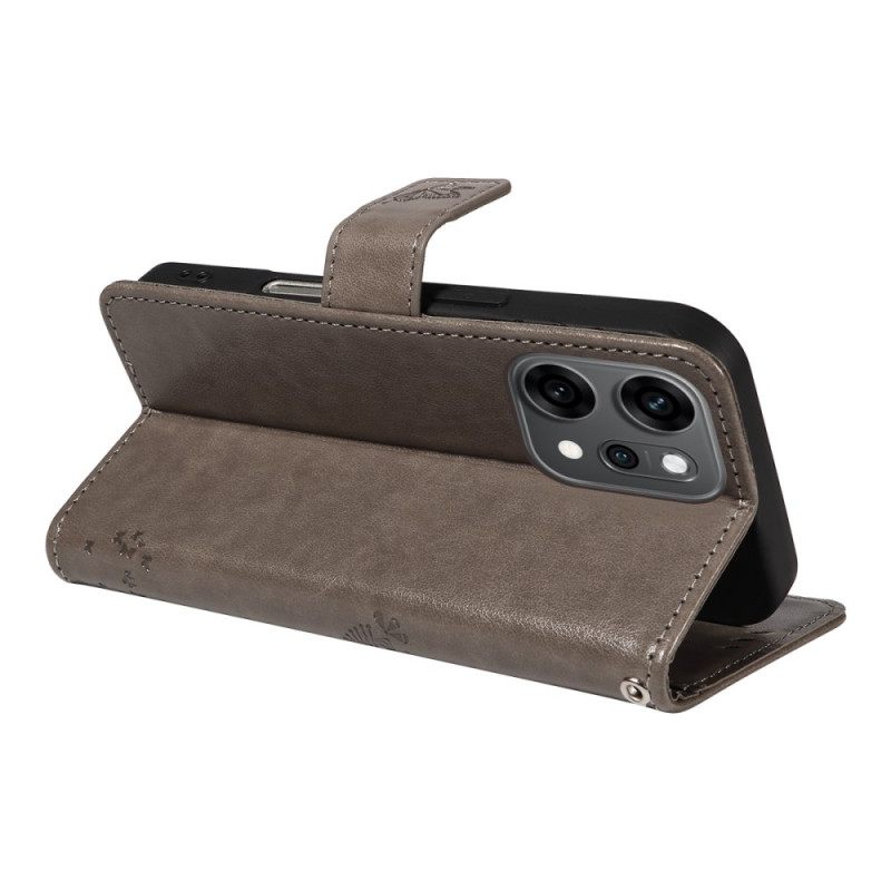 Folio-hoesje Oppo Reno 14 Pro 5g Telefoonhoesje Kat En Bij