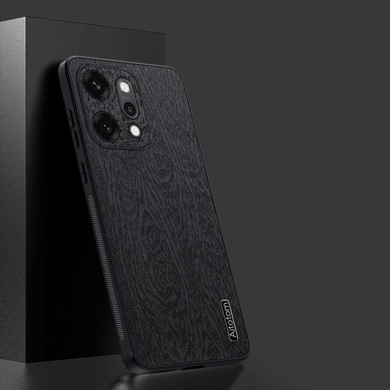 Hoesje Oppo Reno 14 Pro 5g Houtstructuur