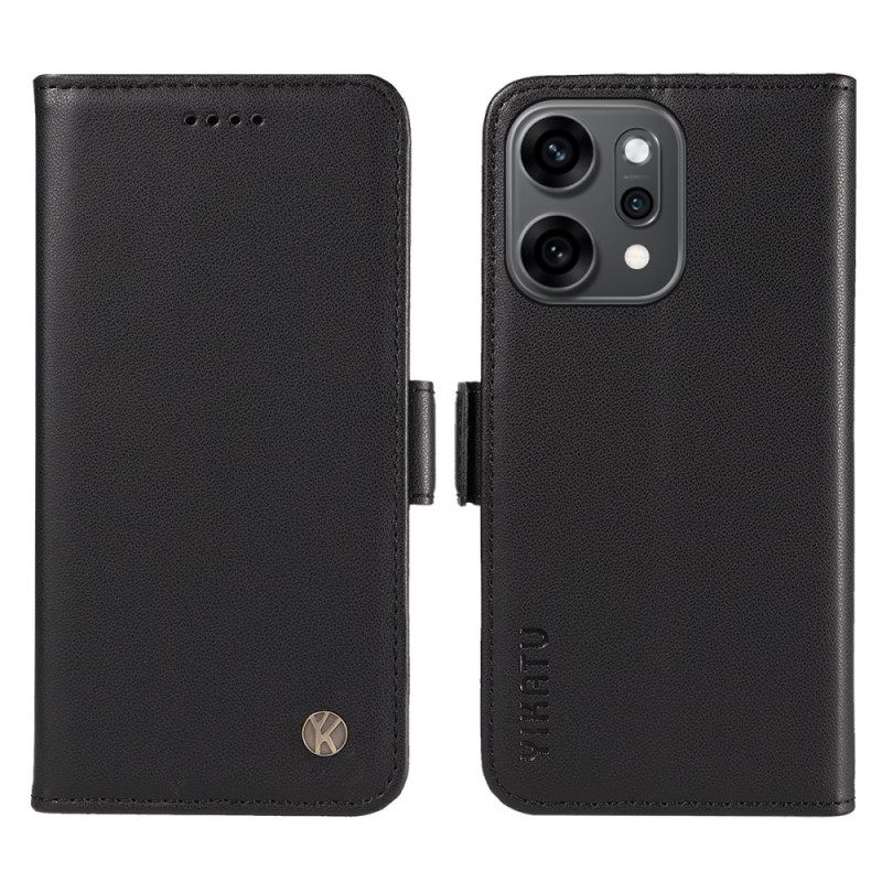 Leren Hoesje Oppo Reno 14 Pro 5g Yikatu Bescherming Hoesje