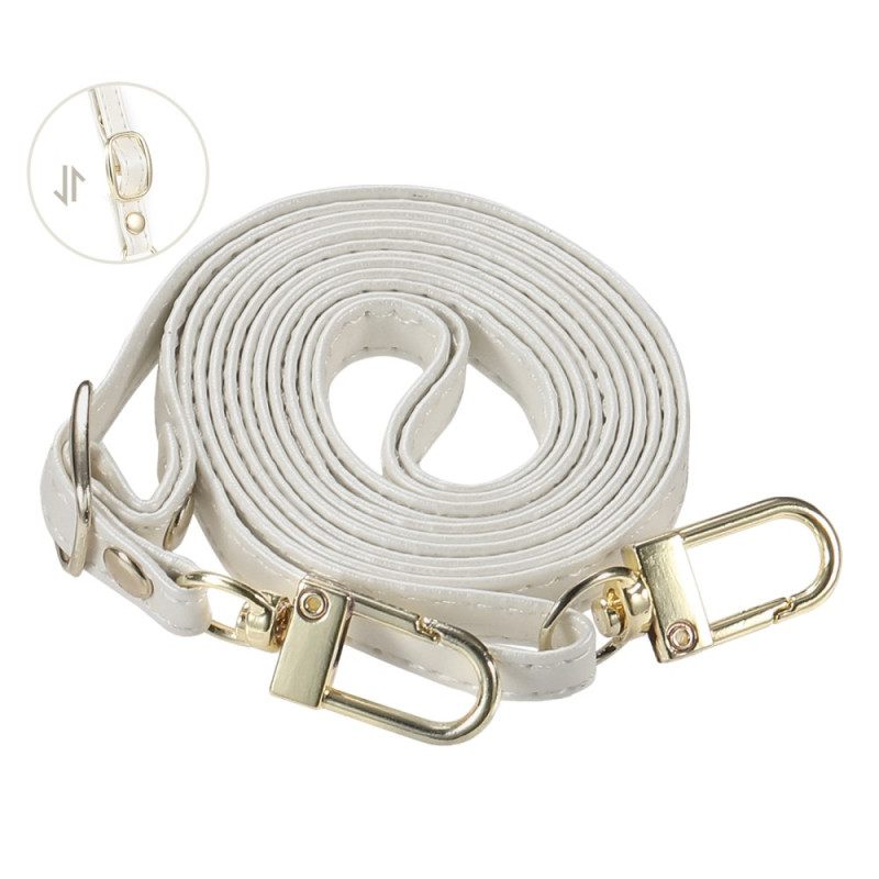 Leren Hoesje Voor Oppo Reno 14 Pro 5g Gewatteerd Met Bandje En Schouderband