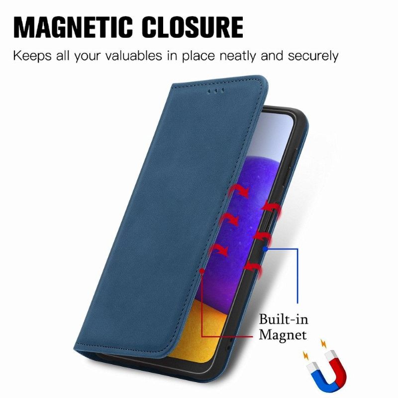 Samsung Galaxy A22 4G Zakelijk Retro Cover