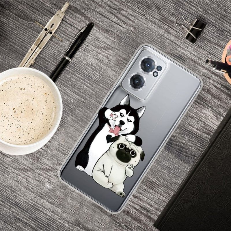 Hoesje voor OnePlus Nord CE 2 5G Anti-fall Honden