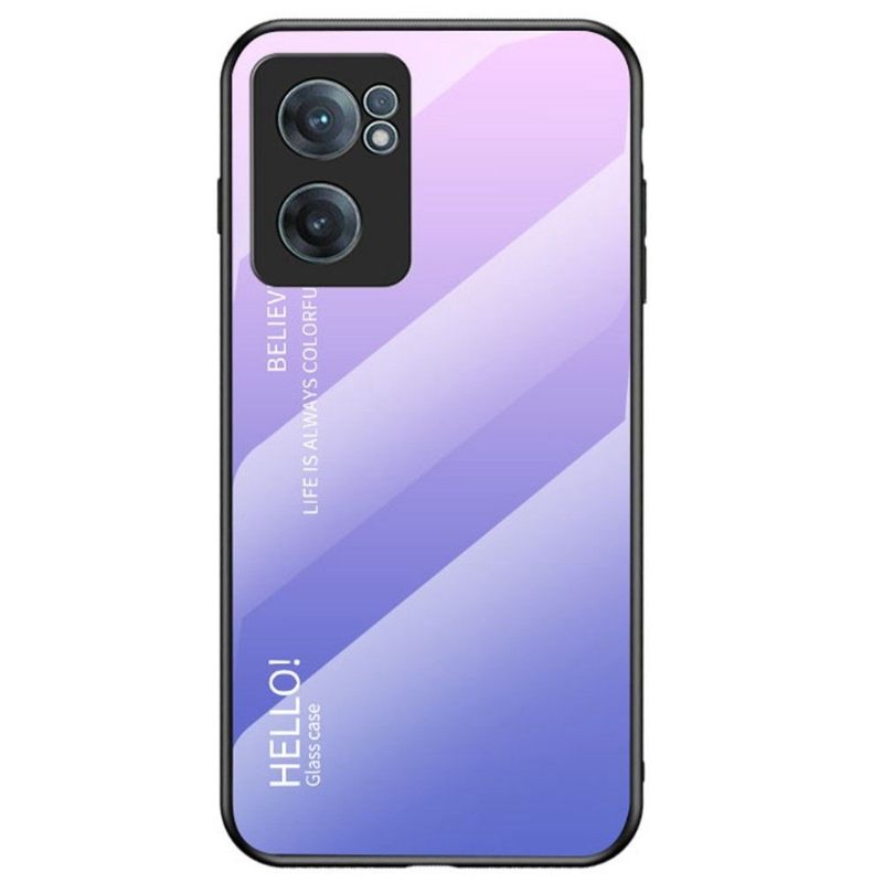 Hoesje voor OnePlus Nord CE 2 5G Anti-fall Kleurverloop