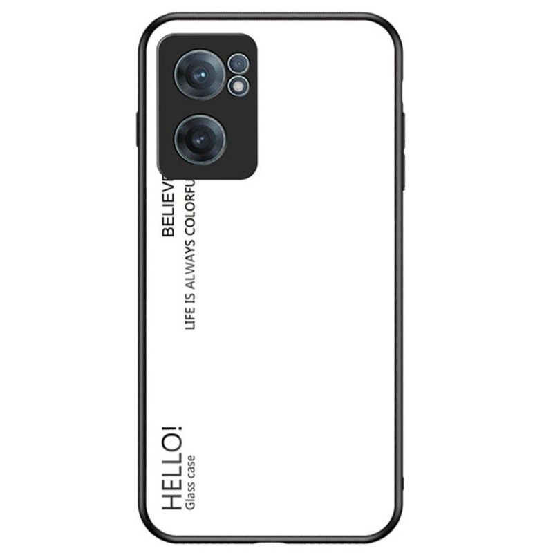 Hoesje voor OnePlus Nord CE 2 5G Anti-fall Kleurverloop