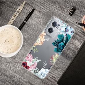 Hoesje voor OnePlus Nord CE 2 5G Anti-fall Verscheidenheid Aan Bloemen