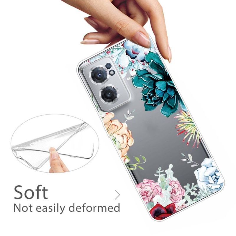 Hoesje voor OnePlus Nord CE 2 5G Anti-fall Verscheidenheid Aan Bloemen
