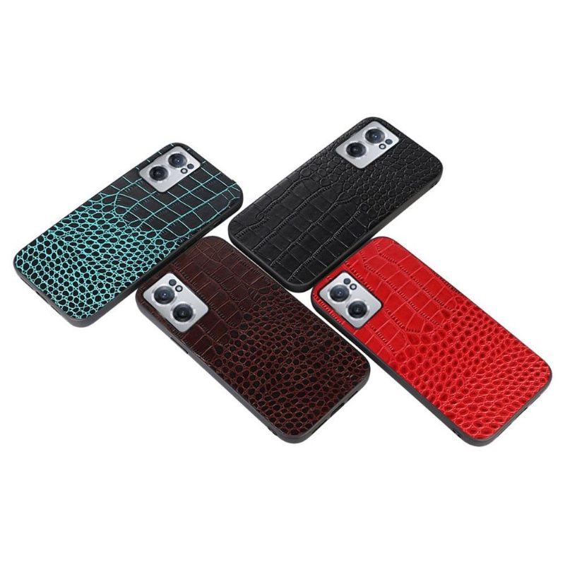 Hoesje voor OnePlus Nord CE 2 5G Colette Leer Met Krokodilleneffect