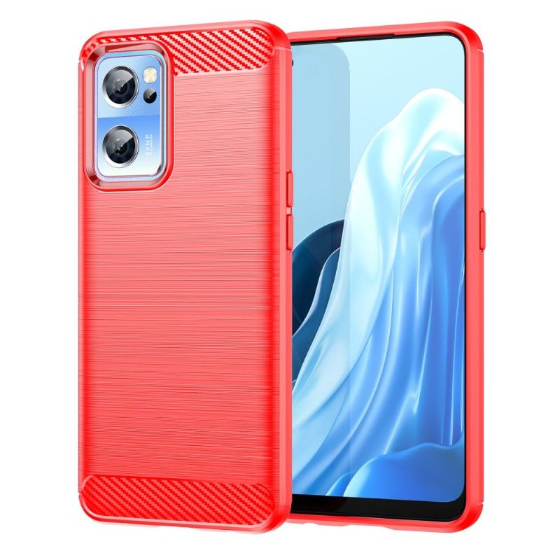 Hoesje voor OnePlus Nord CE 2 5G Geborsteld Siliconeneffect