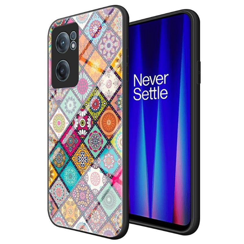 Hoesje voor OnePlus Nord CE 2 5G Mandala-caleidoscoop Met Standaard
