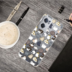 Hoesje voor OnePlus Nord CE 2 5G Meerdere Chats