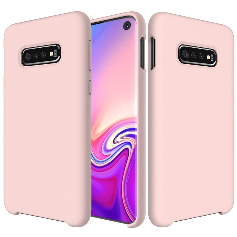 Hoesje voor Samsung Galaxy S10e Vloeibare Siliconen