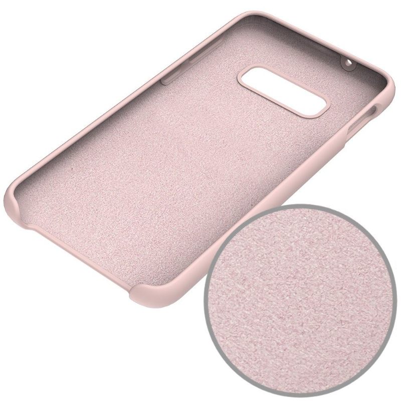 Hoesje voor Samsung Galaxy S10e Vloeibare Siliconen