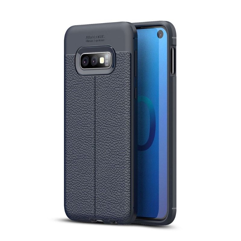 Telefoonhoesje voor Samsung Galaxy S10e Afwerkingsgel Van Kunstleer