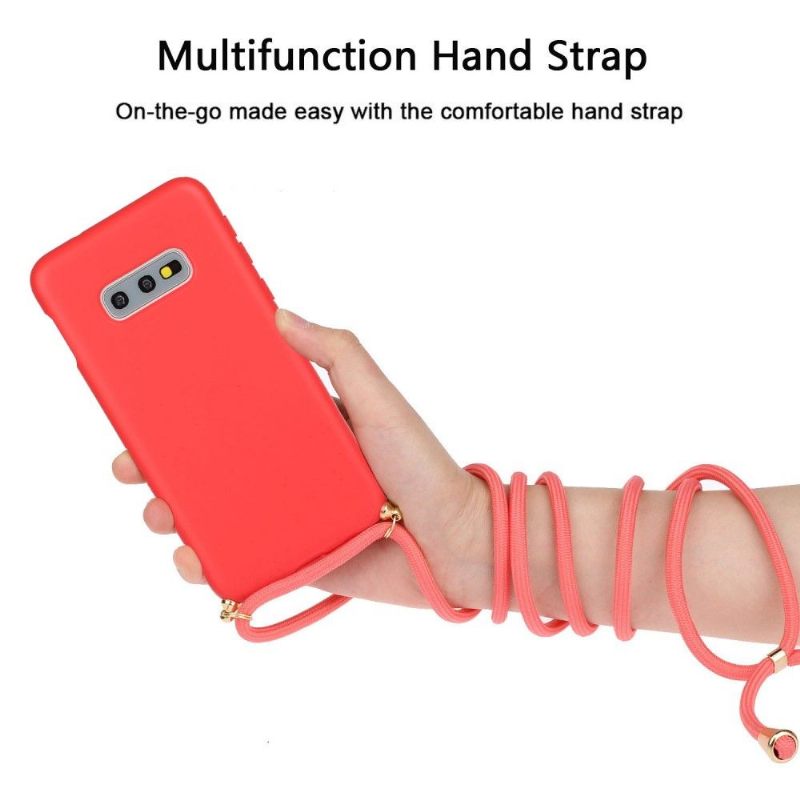 Telefoonhoesje voor Samsung Galaxy S10e Met Schouderriem