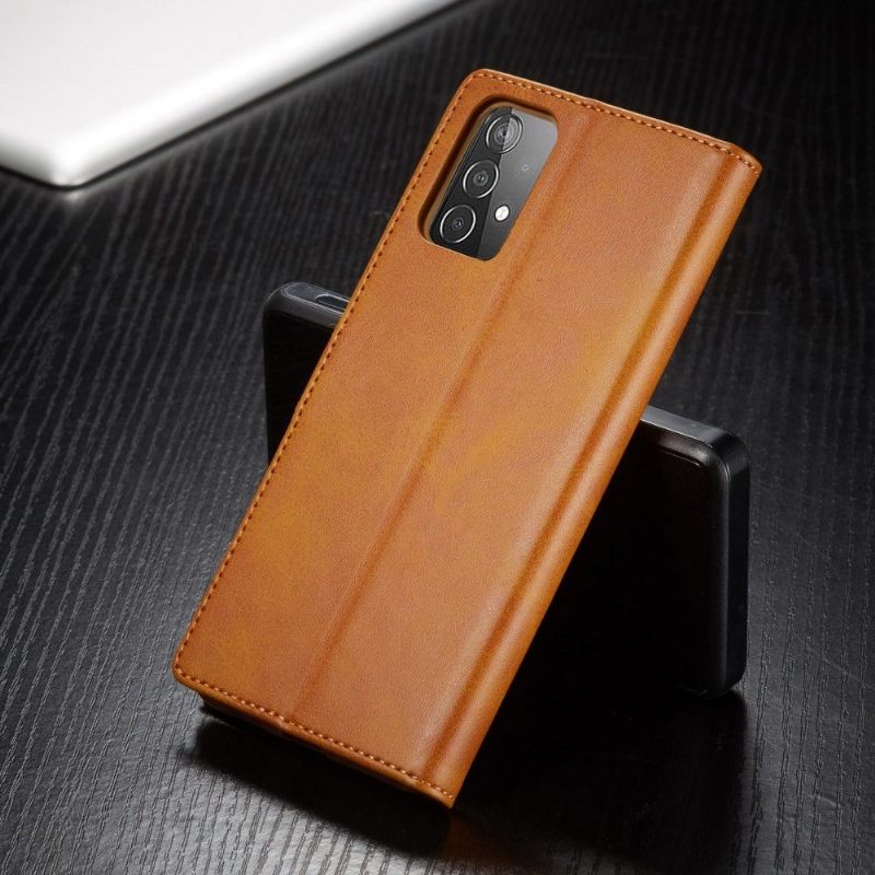 Case voor Samsung Galaxy A52 5G / A52 4G / A52s 5G Folio-hoesje Ledereffect Lc.imeeke