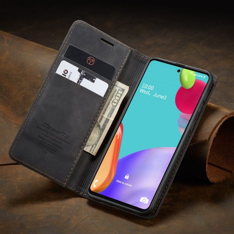 Folio-hoesje voor Samsung Galaxy A52 5G / A52 4G / A52s 5G Anti-fall Imitatieleren Golia's