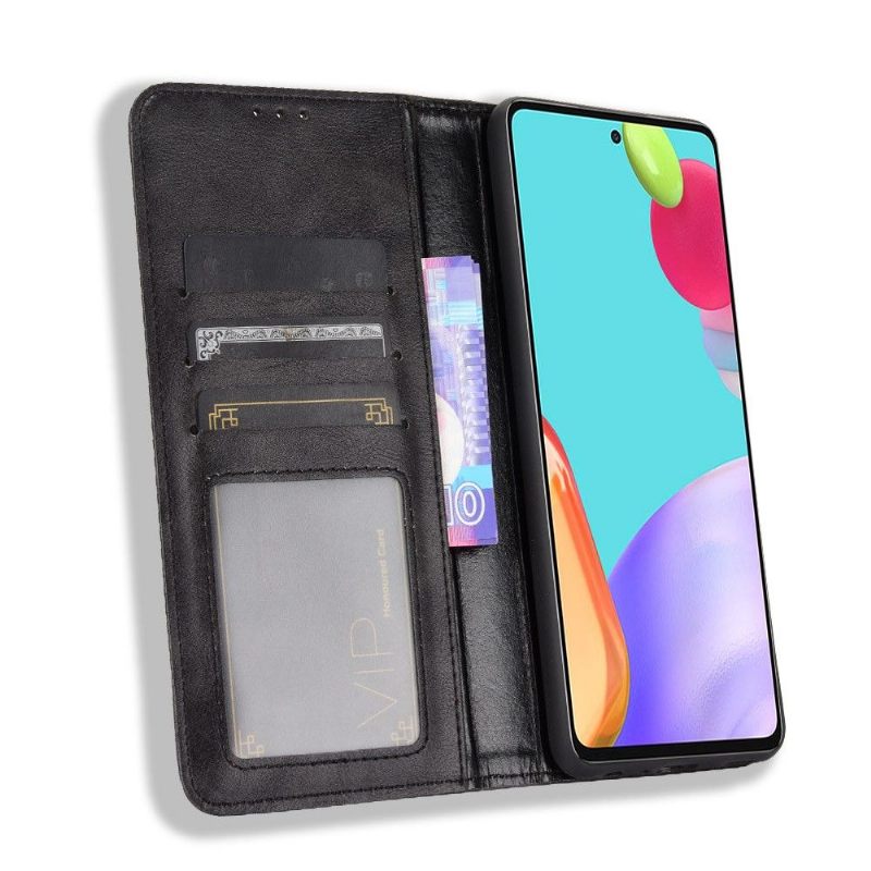 Folio-hoesje voor Samsung Galaxy A52 5G / A52 4G / A52s 5G Leer In Cirénius-stijl
