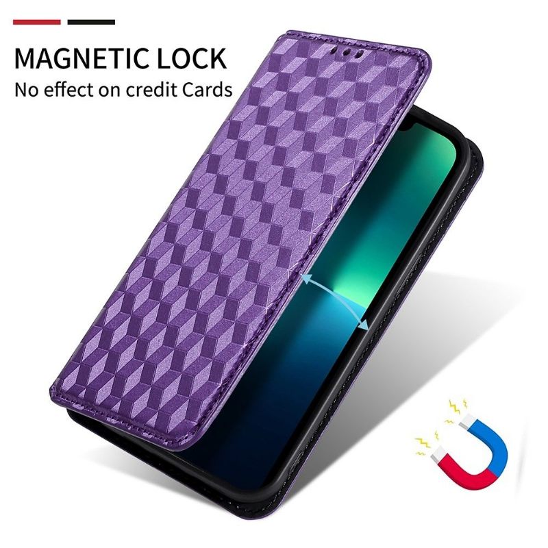Folio-hoesje voor Samsung Galaxy A52 5G / A52 4G / A52s 5G Ontwerpgeometrie